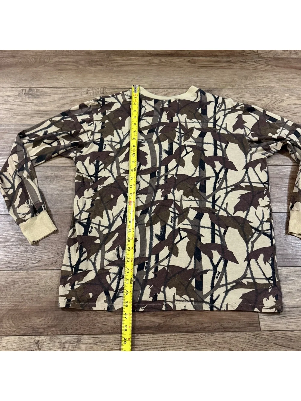Vtg 80s Himalayan Industries Mirage Camo Pocket Shirt M/L